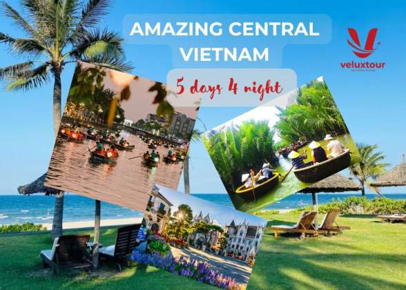 Danang – Hoi An – Coconut Village– Hue City – Ba Na Hills