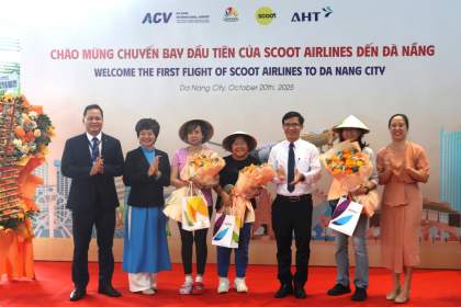 Hãng hàng không Scoot Airlines khai trương đường bay thẳng Singapore - Đà Nẵng