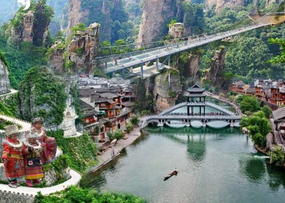 HÀ NỘI- ÂN THI - PHƯỢNG HOÀNG CỔ TRẤN - TRƯƠNG GIA GIỚI - THẤT TINH SƠN / THIÊN MÔN SƠN-NAM NINH