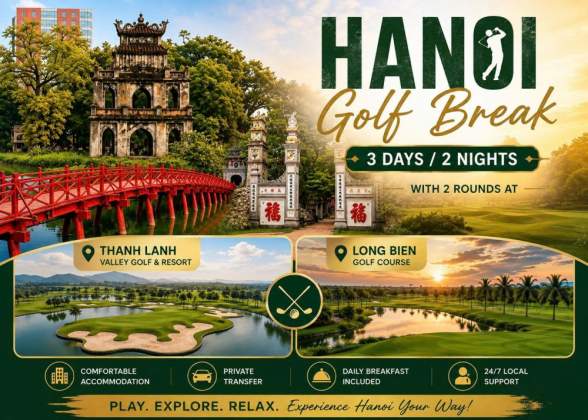 Hanoi Golf Break 3 days / 2 nights