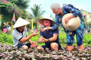 One Day Farming With Farmer in Tra Que village - Local Life Experience