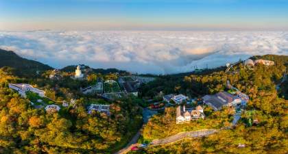 Bà Nà đẹp như chốn thần tiên vào mùa săn mây