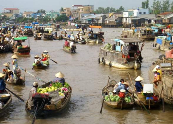 THAM QUAN CHỢ NỔI CÁI BÈ - CÙ LAO TÂN PHONG