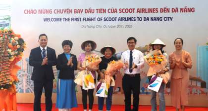 Hãng hàng không Scoot Airlines khai trương đường bay thẳng Singapore - Đà Nẵng